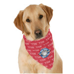 School Mascot Dog Bandana Scarf w/ Name or Text