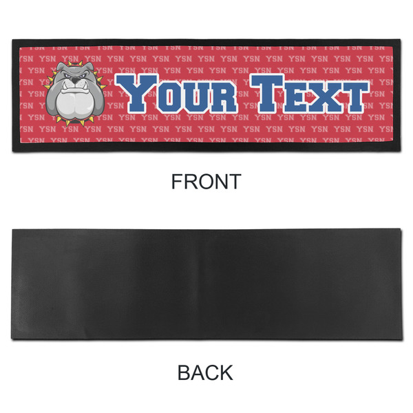 School Mascot Bar Mat - Large - APPROVAL