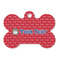 School Mascot Bone Shaped Dog ID Tag (Personalized)