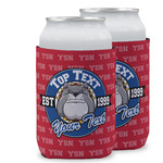 School Mascot Can Cooler (12 oz) w/ Name or Text