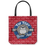 School Mascot Canvas Tote Bag - Large - 18"x18" (Personalized)