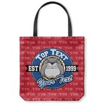 School Mascot Canvas Tote Bag - Small - 13"x13" (Personalized)
