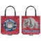 School Mascot Canvas Tote - Front and Back