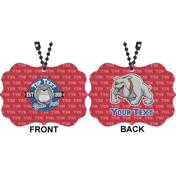 School Mascot Car Ornament (Approval)