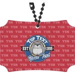 School Mascot Rear View Mirror Ornament (Personalized)