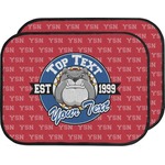 School Mascot Car Floor Mats (Back Seat) (Personalized)