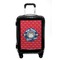 School Mascot Carry On Hard Shell Suitcase - Front