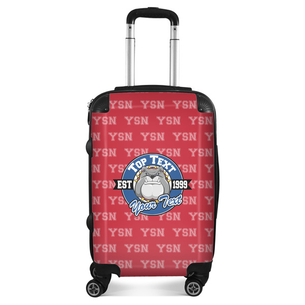 Custom School Mascot Suitcase (Personalized)