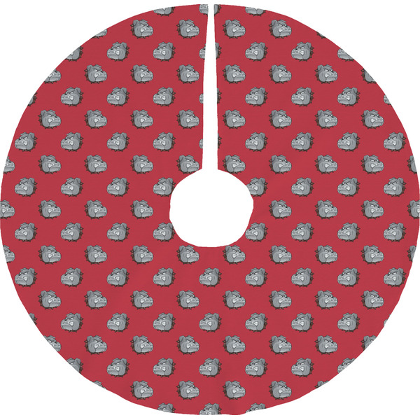 Custom School Mascot Tree Skirt