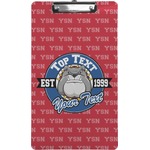 School Mascot Clipboard (Legal Size) (Personalized)