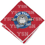 School Mascot Cloth Napkin w/ Name or Text