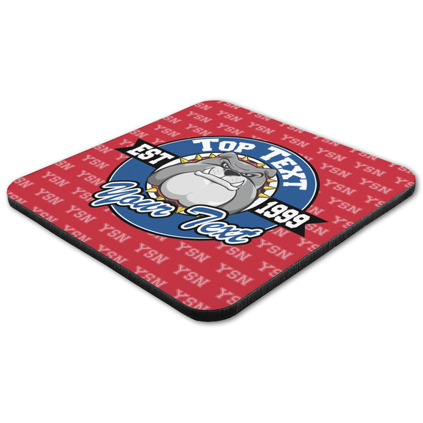 School Mascot Coaster Set - FLAT (one)
