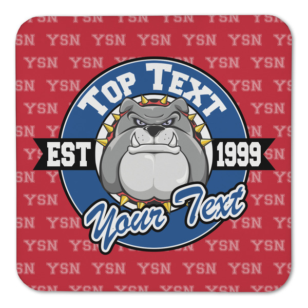 School Mascot Coaster Set - FRONT (one)