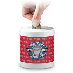 School Mascot Coin Bank (Personalized)