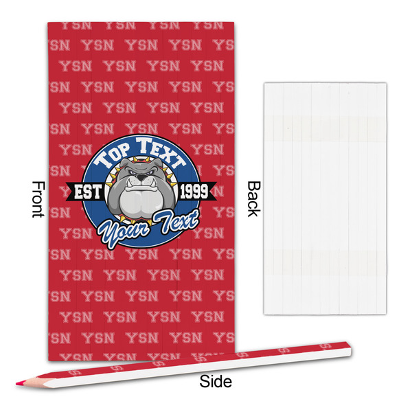 School Mascot Colored Pencils - Approval