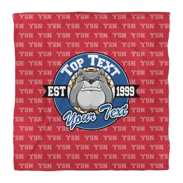 School Mascot Comforter - Queen - Front