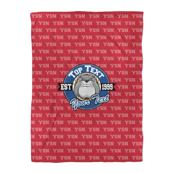 School Mascot Comforter - Twin XL - Front