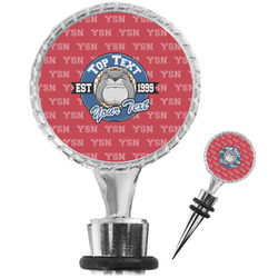 School Mascot Wine Bottle Stopper (Personalized)