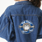 School Mascot Large Custom Shape Patch - 2XL (Personalized)