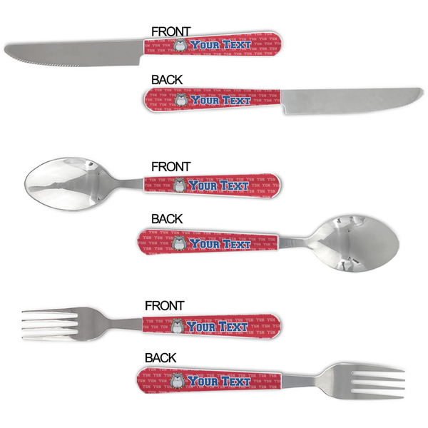 School Mascot Cutlery Set - APPROVAL