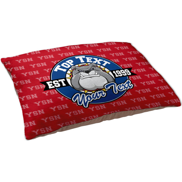 School Mascot Dog Bed - Large