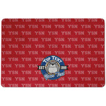 School Mascot Dog Food Mat w/ Name or Text