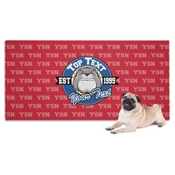School Mascot Dog Towel (Personalized)