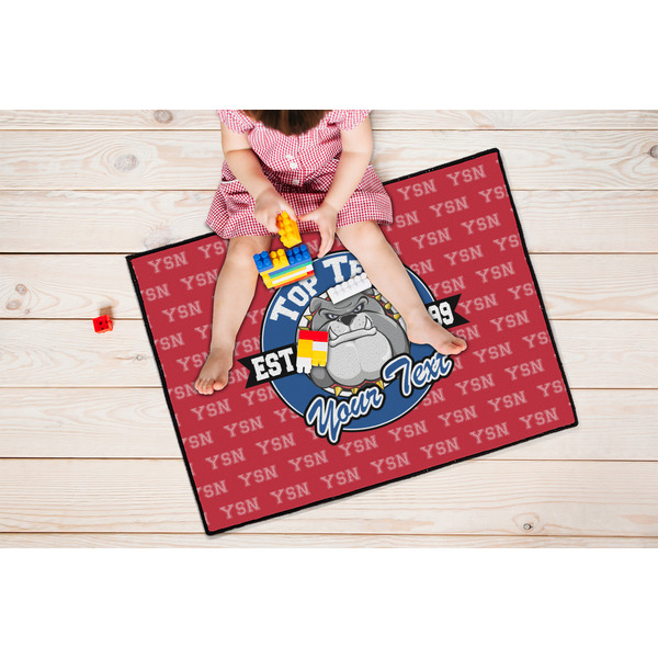 School Mascot Door Mats - LIFESTYLE kid