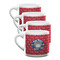 School Mascot Double Shot Espresso Mugs - Set of 4 Front