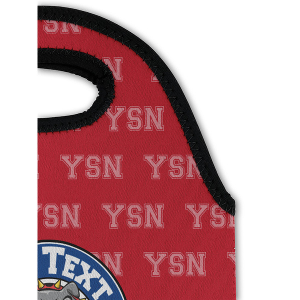 School Mascot Double Wine Tote - Detail 1 (new)