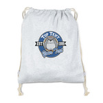 School Mascot Drawstring Backpack - Sweatshirt Fleece (Personalized)