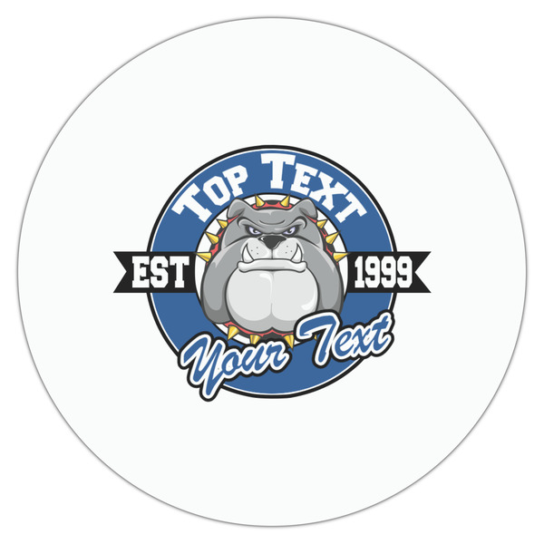 School Mascot Drink Topper - Large - Single