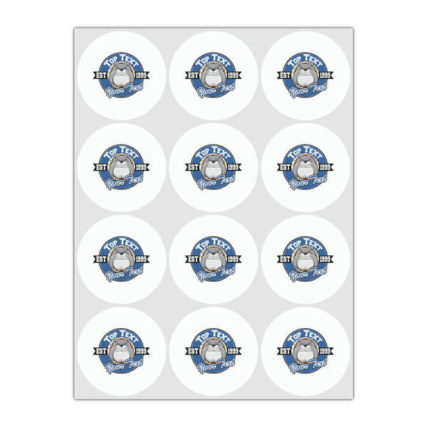 School Mascot Drink Topper - Small - Set of 12