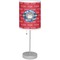 School Mascot Drum Lampshade with base included