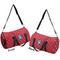 School Mascot Duffle bag large front and back sides