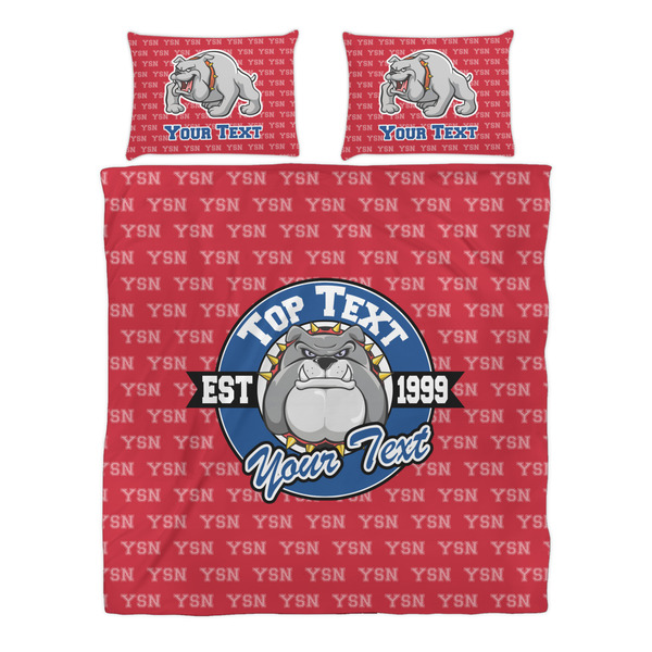 School Mascot Duvet cover Set - Queen - Alt Approval