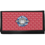 School Mascot Canvas Checkbook Cover (Personalized)