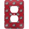School Mascot Electric Outlet Plate