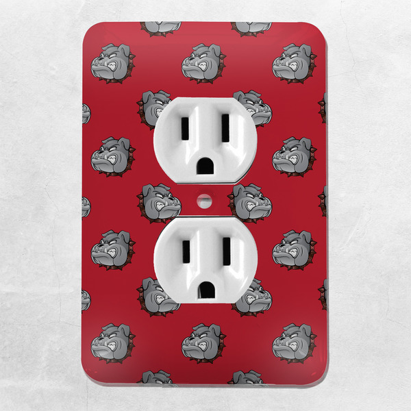 School Mascot Electric Outlet Plate - LIFESTYLE