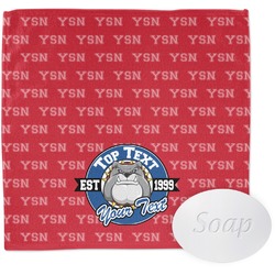 School Mascot Washcloth (Personalized)