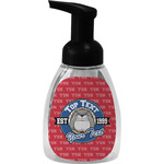 School Mascot Foam Soap Bottle - Black (Personalized)