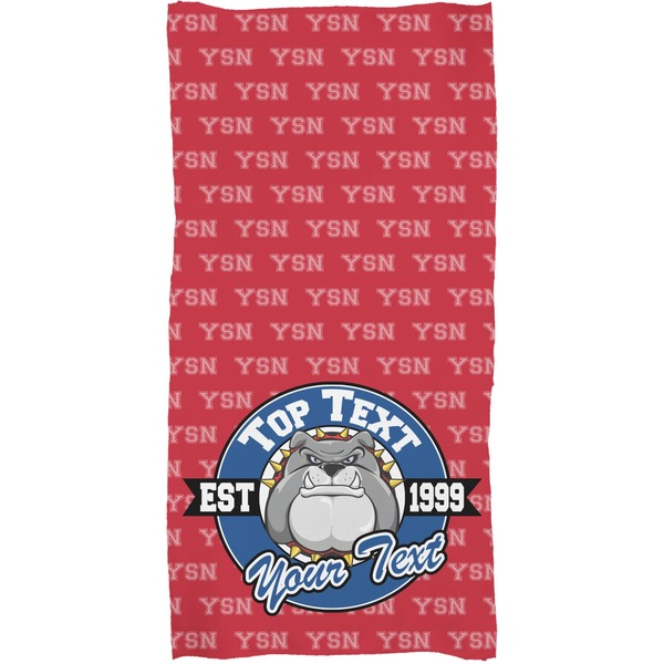 School Mascot Full Sized Bath Towel - Apvl