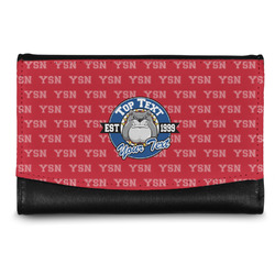 School Mascot Genuine Leather Women's Wallet - Small (Personalized)