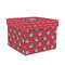 School Mascot Gift Boxes with Lid - Canvas Wrapped - Medium - Front/Main