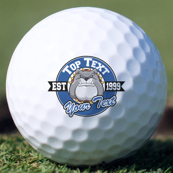 Custom School Mascot Golf Balls (Personalized)