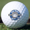 School Mascot Golf Ball - Branded - Front