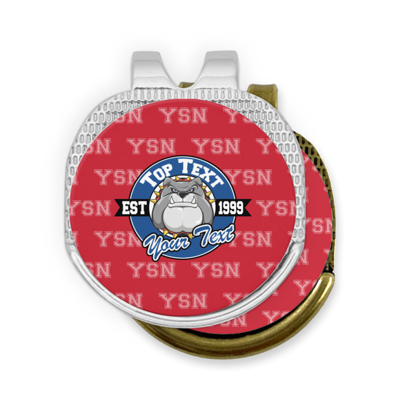 School Mascot Golf Ball Marker Hat Clip - PARENT/MAIN