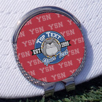 School Mascot Golf Ball Marker - Hat Clip