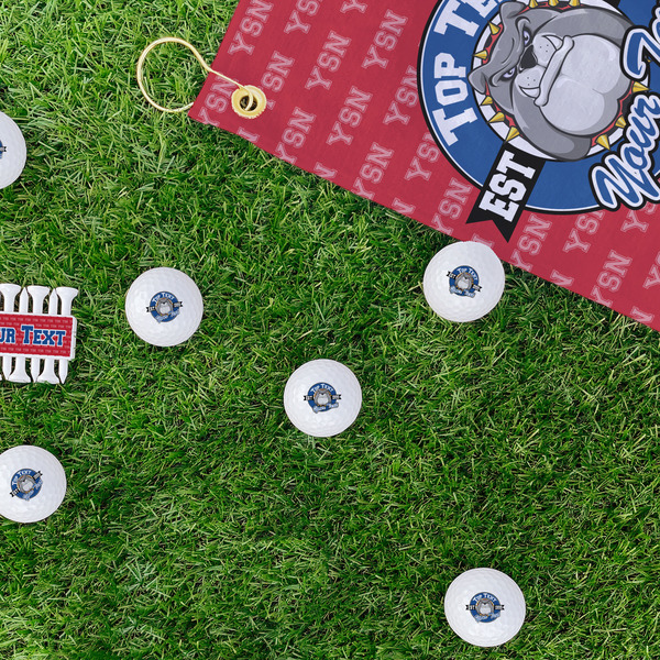 School Mascot Golf Balls - Generic - Set of 12 - LIFESTYLE