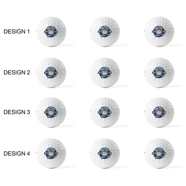 School Mascot Golf Balls - Titleist - Set of 12 - APPROVAL